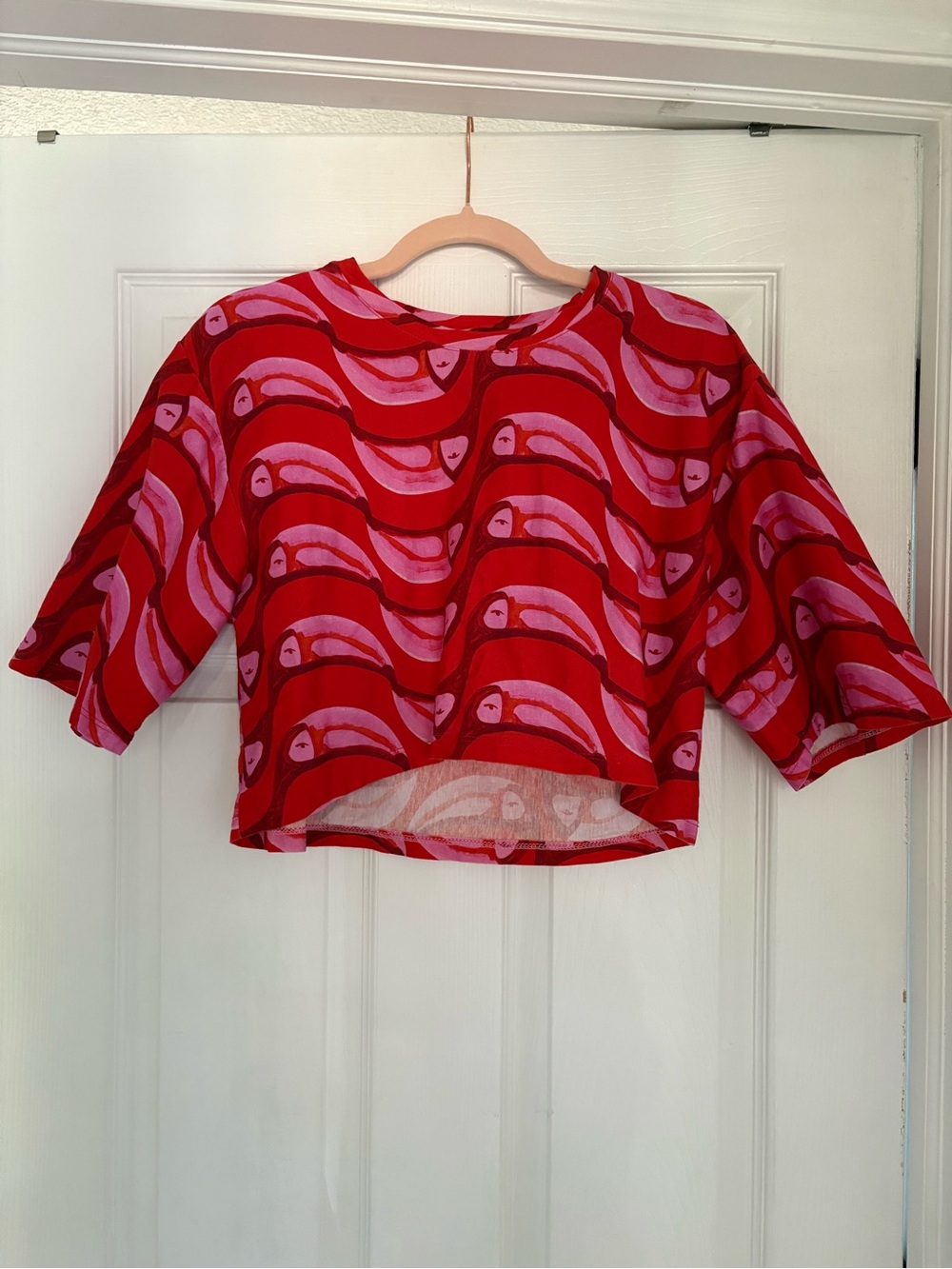 FARM RIO | Women’s Medium | Patterned Crop Top